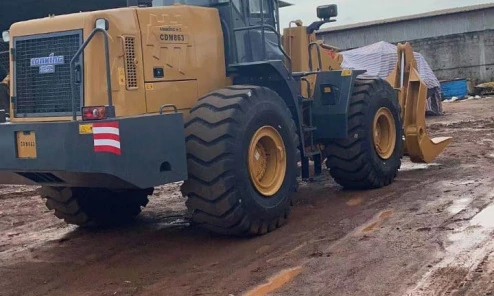 Фронтальный погрузчик Lonking LG863N, 2 гидролинии (скальный ковш)