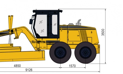 Автогрейдер CDM1220 (средний отвал)