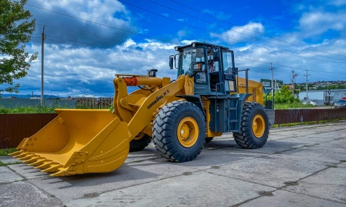 Фронтальный погрузчик Lonking ZL50NC, 2 гидролинии