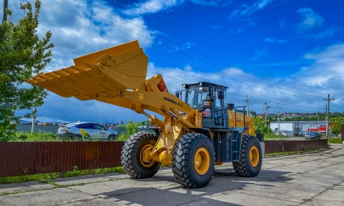 Фронтальный погрузчик Lonking ZL50NC, 2 гидролинии